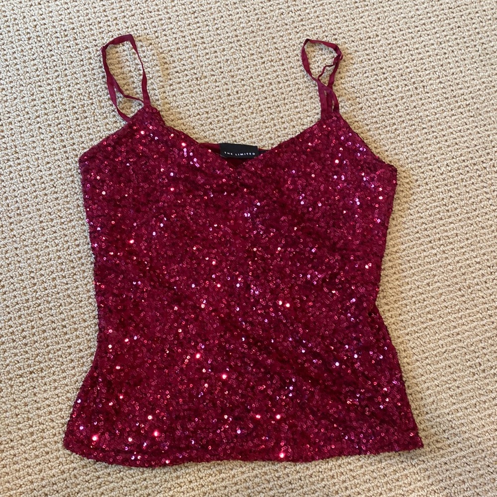 Y2K Sequined Cami